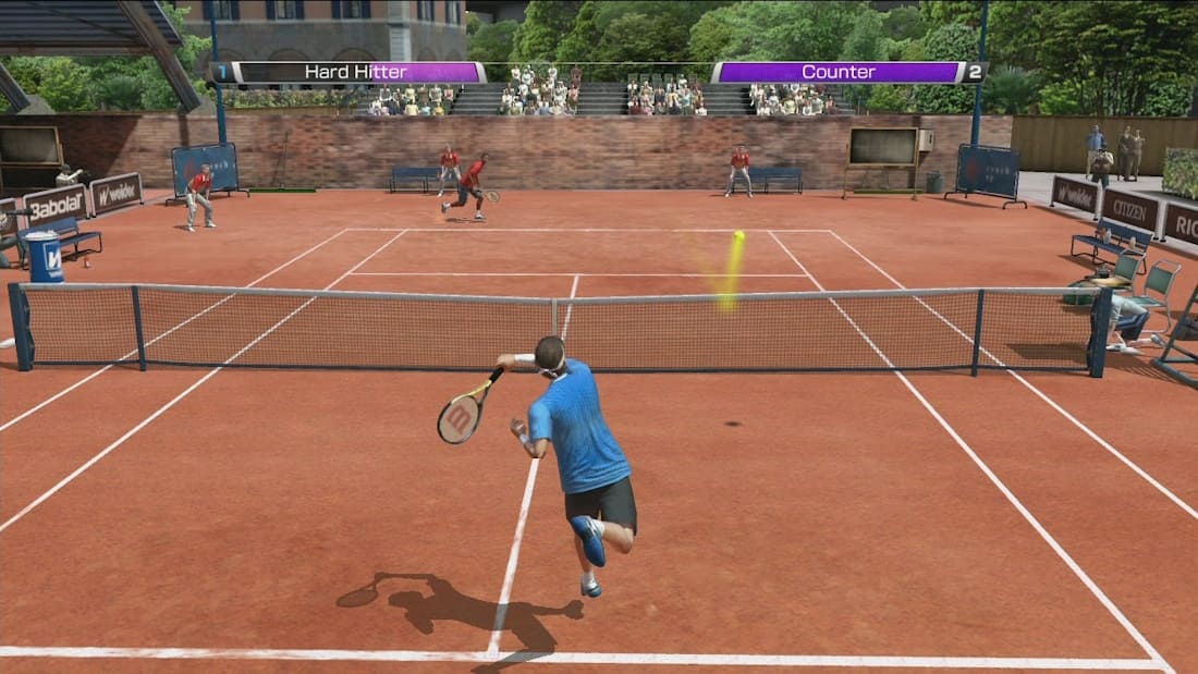 tenisová hra
